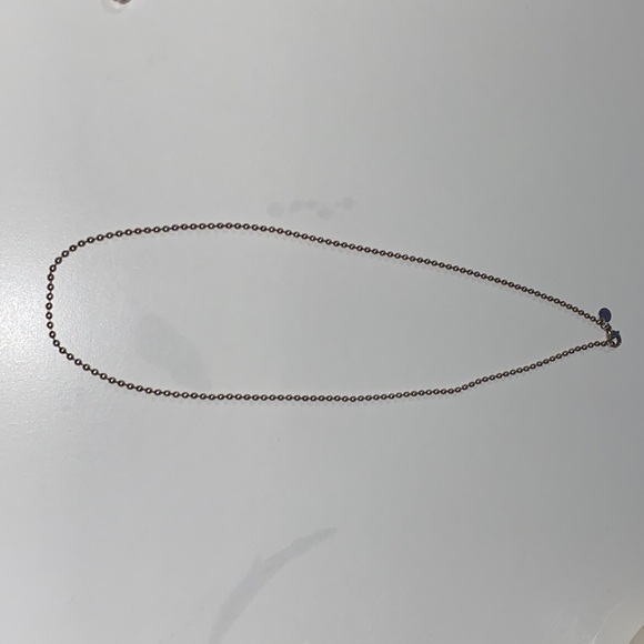 Tiffany and Co clear stone pendant and beaded necklace - Picture 4 of 7